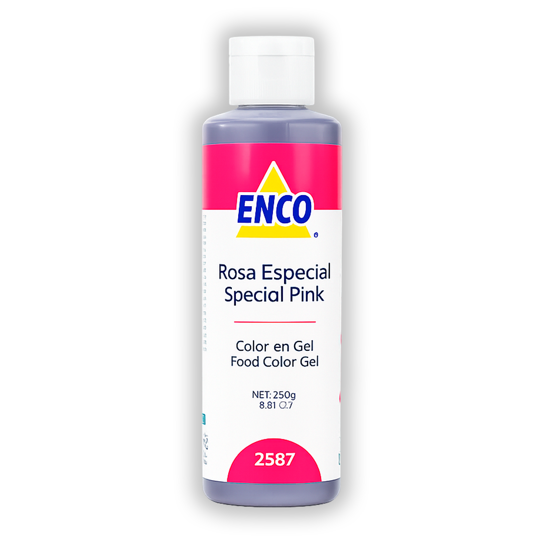 Color en Gel Rosa Especial Enco 250 G