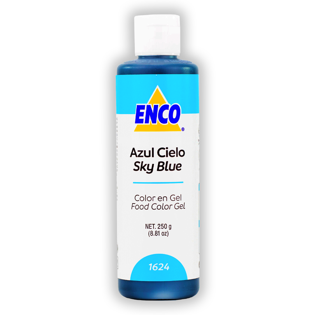 Color en Gel Azul Cielo Enco 250 G