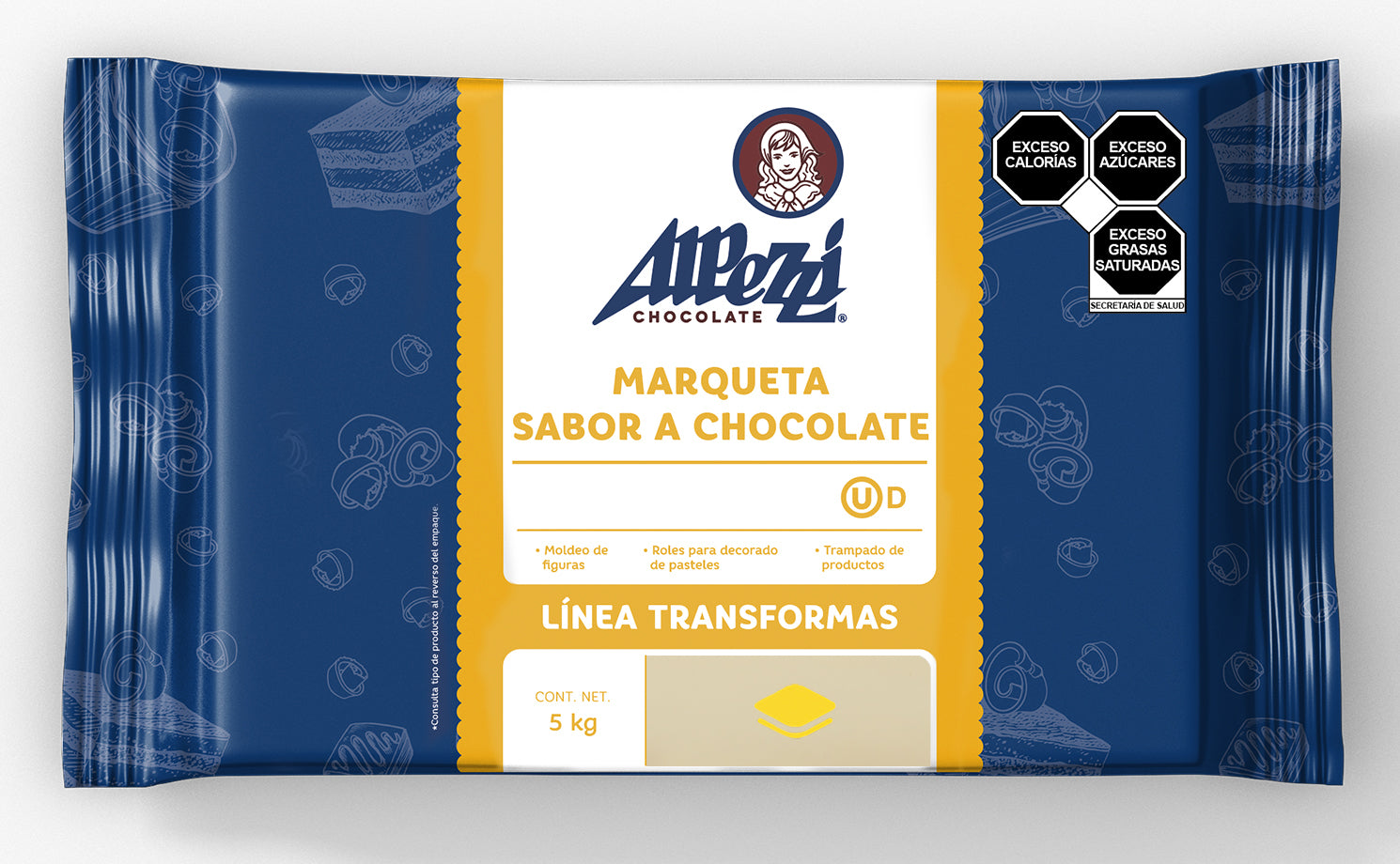 Cobertura Alpezzi Marqueta Premium Blanca 5 Kg