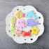 Juego Corta Plástico Animalito Mar Alegria 8 Piezas