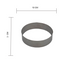 Aro de acero inoxidable 10cmx3cm