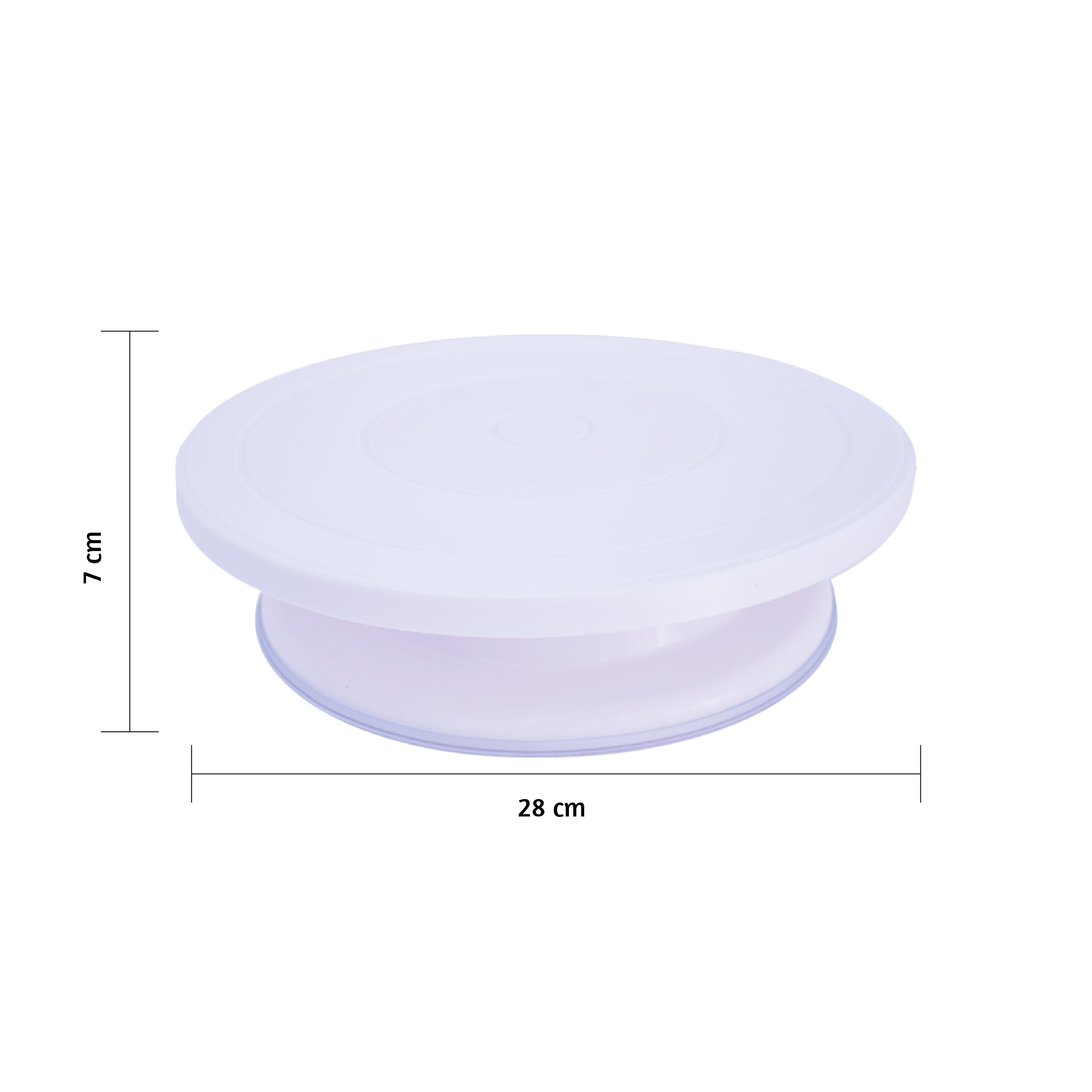 Base Giratoria Decochef Plástico 28 cm