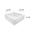 Caja Pastel Blanca Ventana Celofán 30x30x12