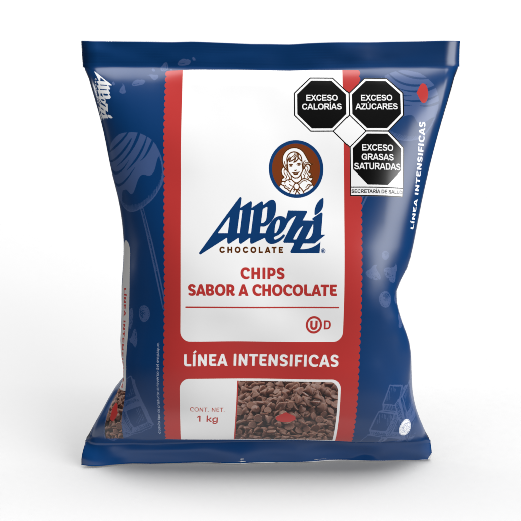 Chips Alpezzi Sabor Chocolate Lácteo 1kg