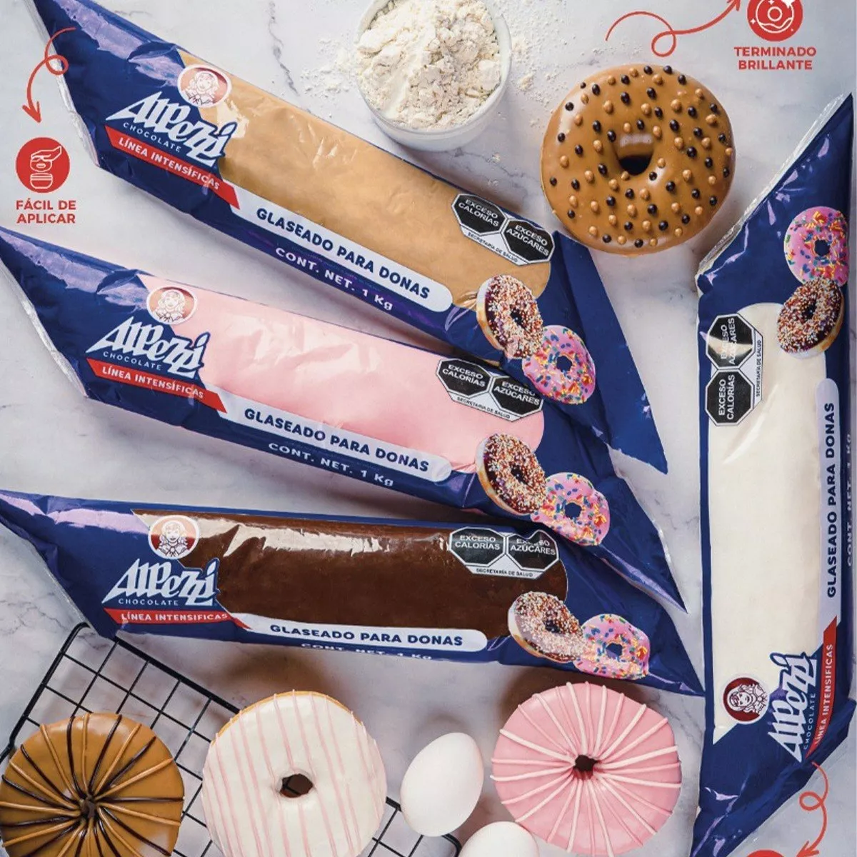 Icing glass fresa manga Alpezzi 1 Kg