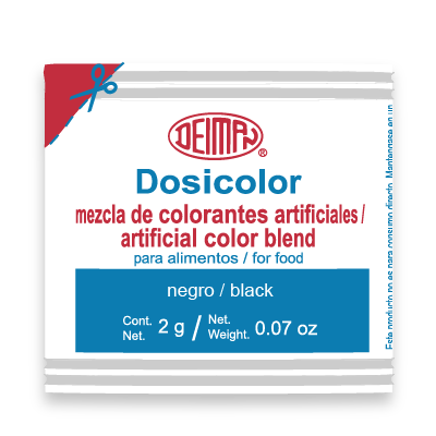 Dosicolor Color en polvo Deiman Negro 2 g Sobre