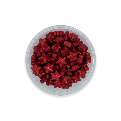 Estrella Decochef Diamantada Roja 100 g