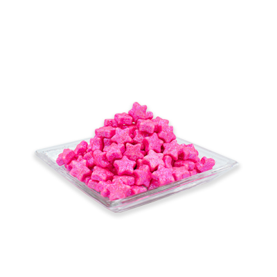 Estrella Decochef Diamantada Rosa Neon 100 g