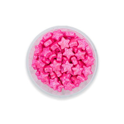 Estrella Decochef Diamantada Rosa Neon 100 g