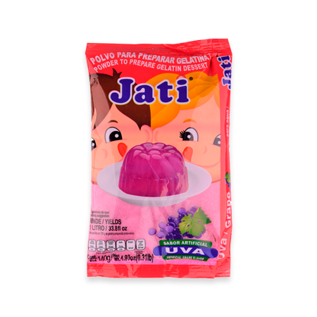 Gelatina Jati Uva 140 g