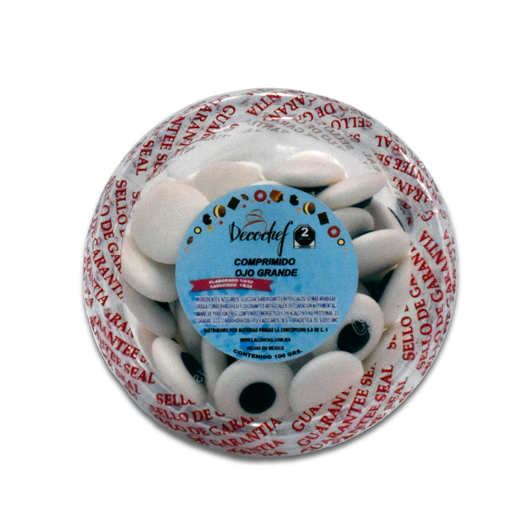 Comprimido Ojo Grande Decochef 100g