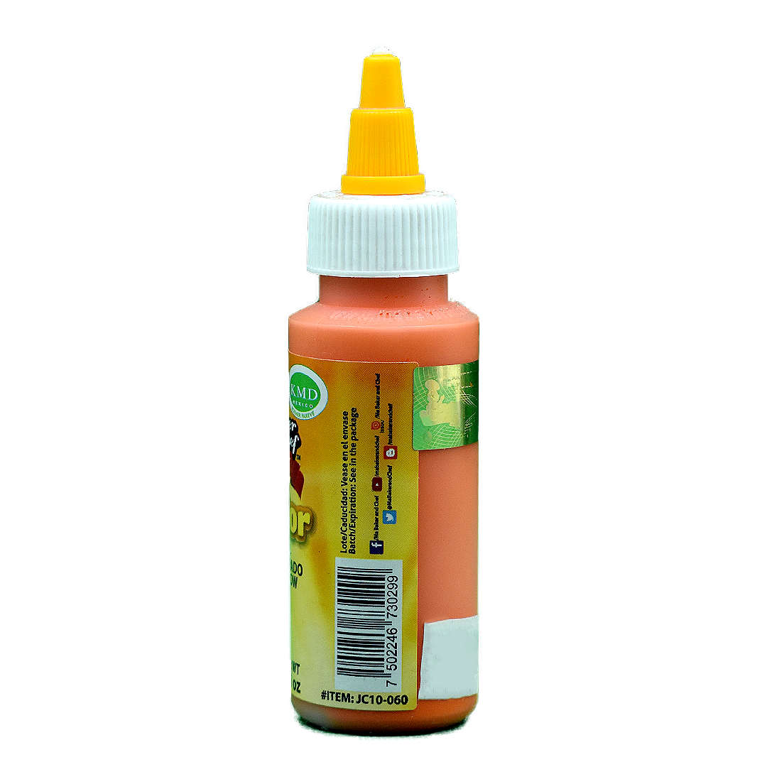 Jelly Color Amarillo Dorado Ma Baker 60 ml