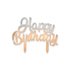 Letrero Para Pastel D-Rijali Happy Byrthday
