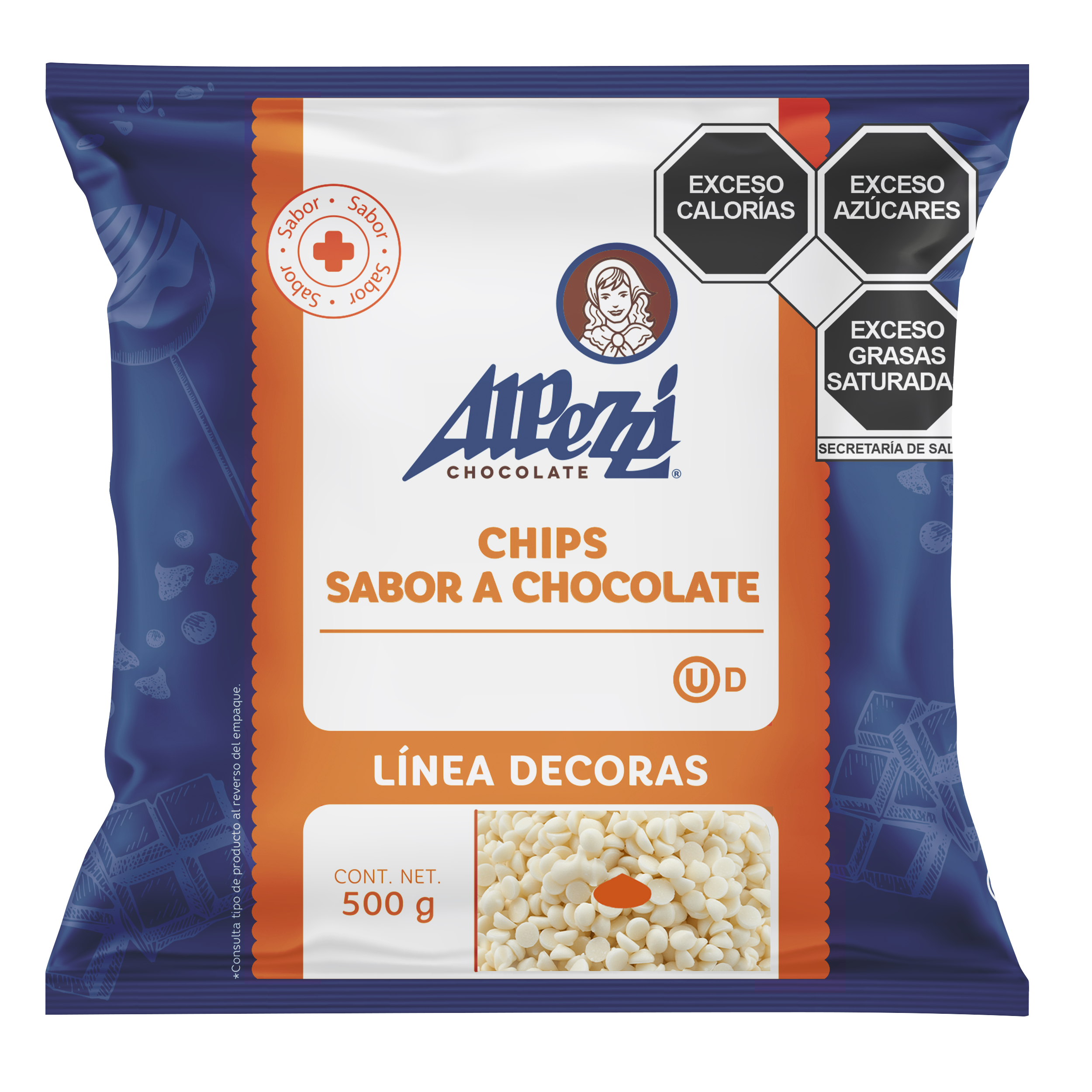 Chips Alpezzi Blanco Bolsa 500 g
