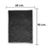 PT Bolsa Plastico Negra 60 X 90 cm Plana 1 kg