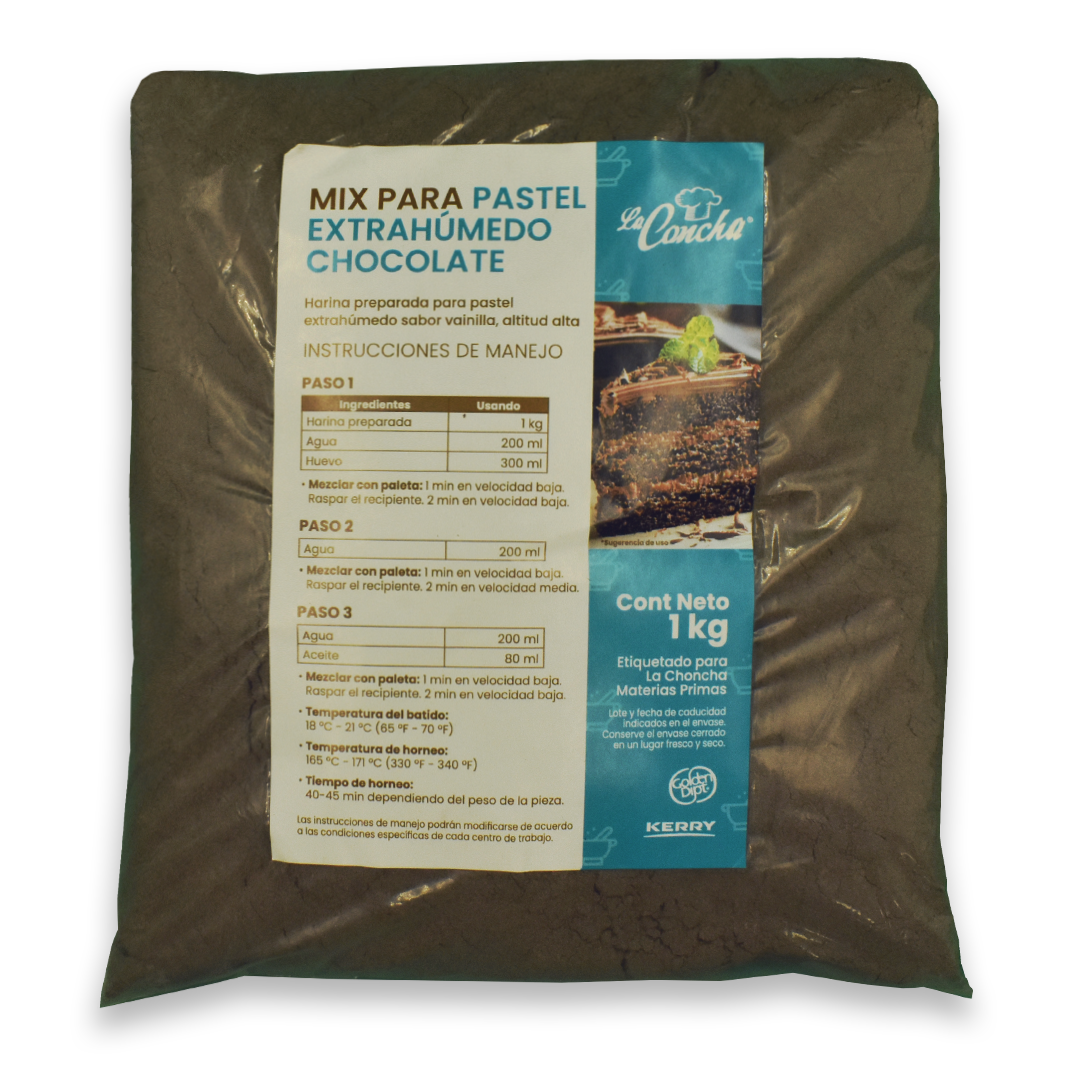 Harina Golden Dipt Extra Humedo Chocolate 1Kg