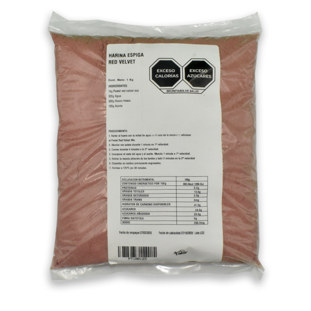 Harina La Espiga Red Velvet 1 Kg