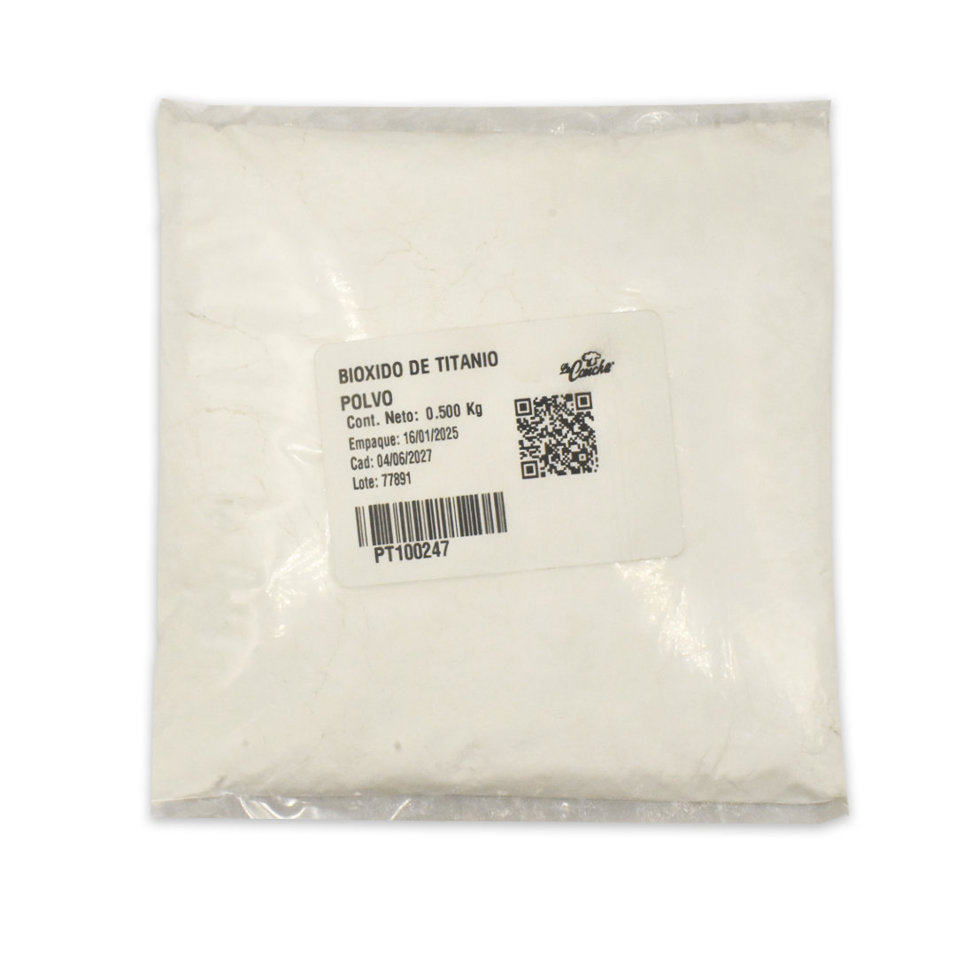 Bioxido De Titanio Polvo  500 g