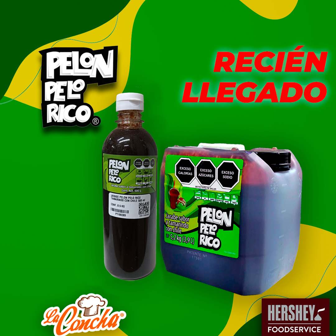 Jarabe Pelón Pelo Rico Tamarindo Con Chile