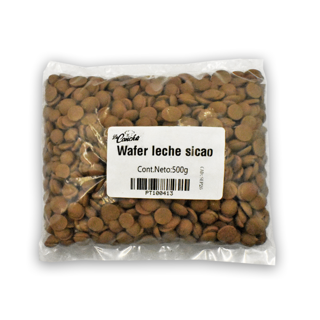 Wafer Leche 28.5% Sicao 500 g
