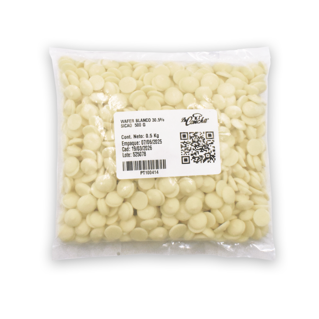 Wafer Blanco 30.5% Sicao 500 g