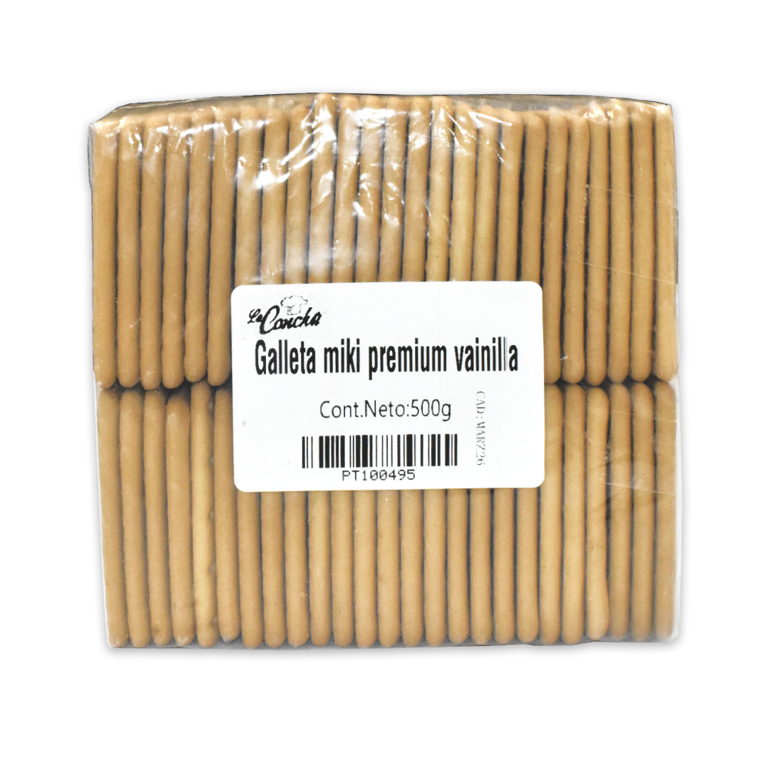 Galleta Miki Premiun Vainilla  500 G