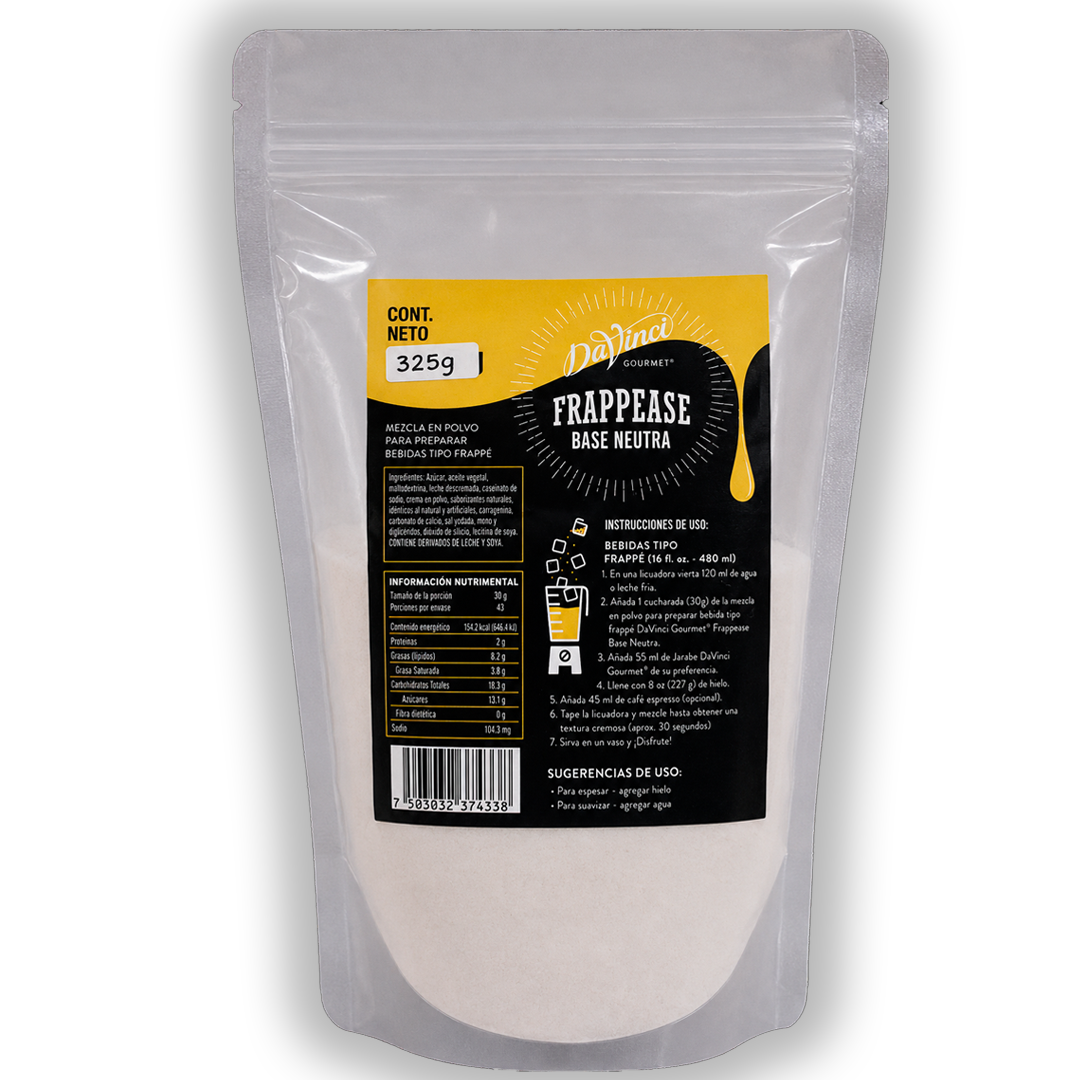PT Polvo Frappe Base Neutra 397.5 GR