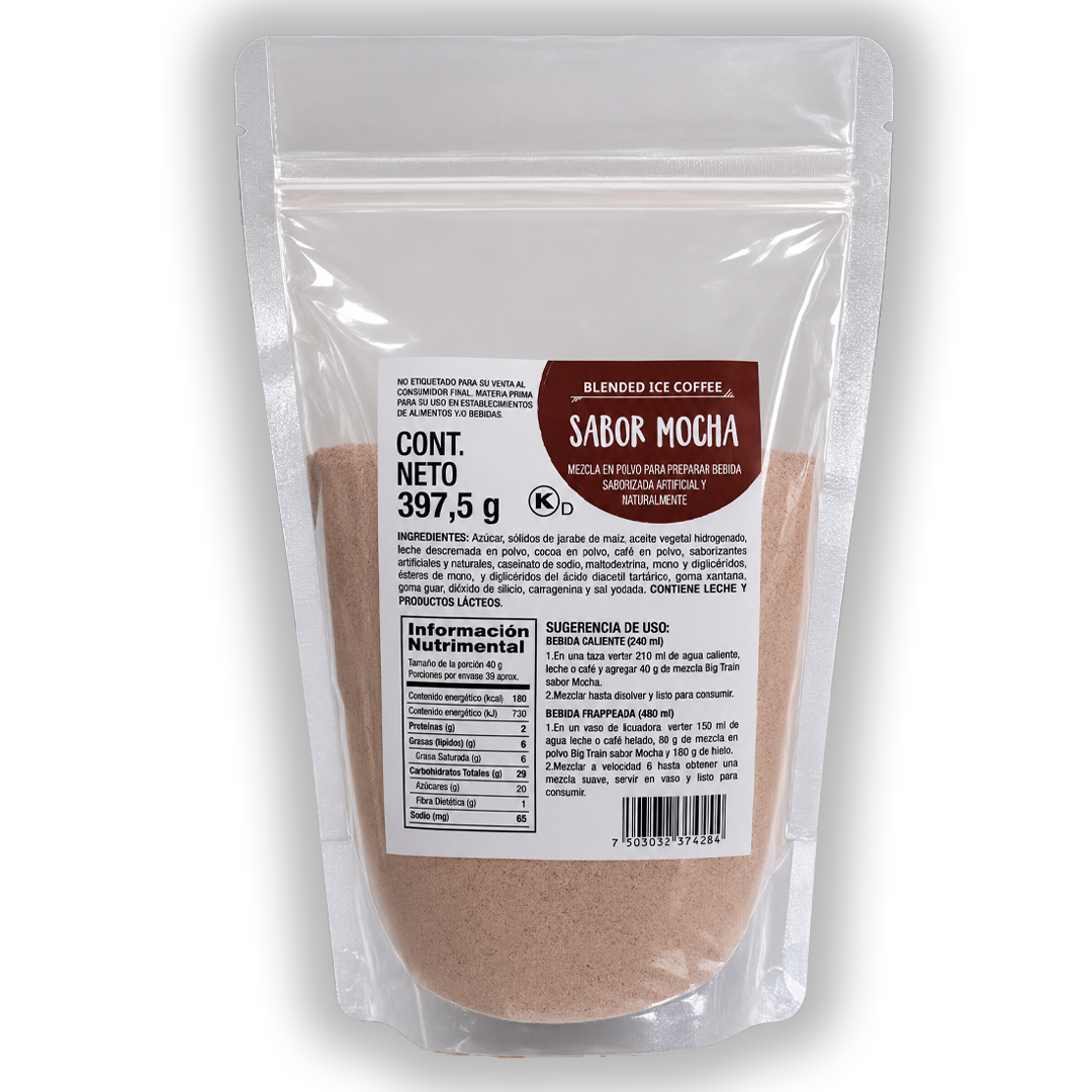 PT Polvo Big Train Mocha 397.5 gr