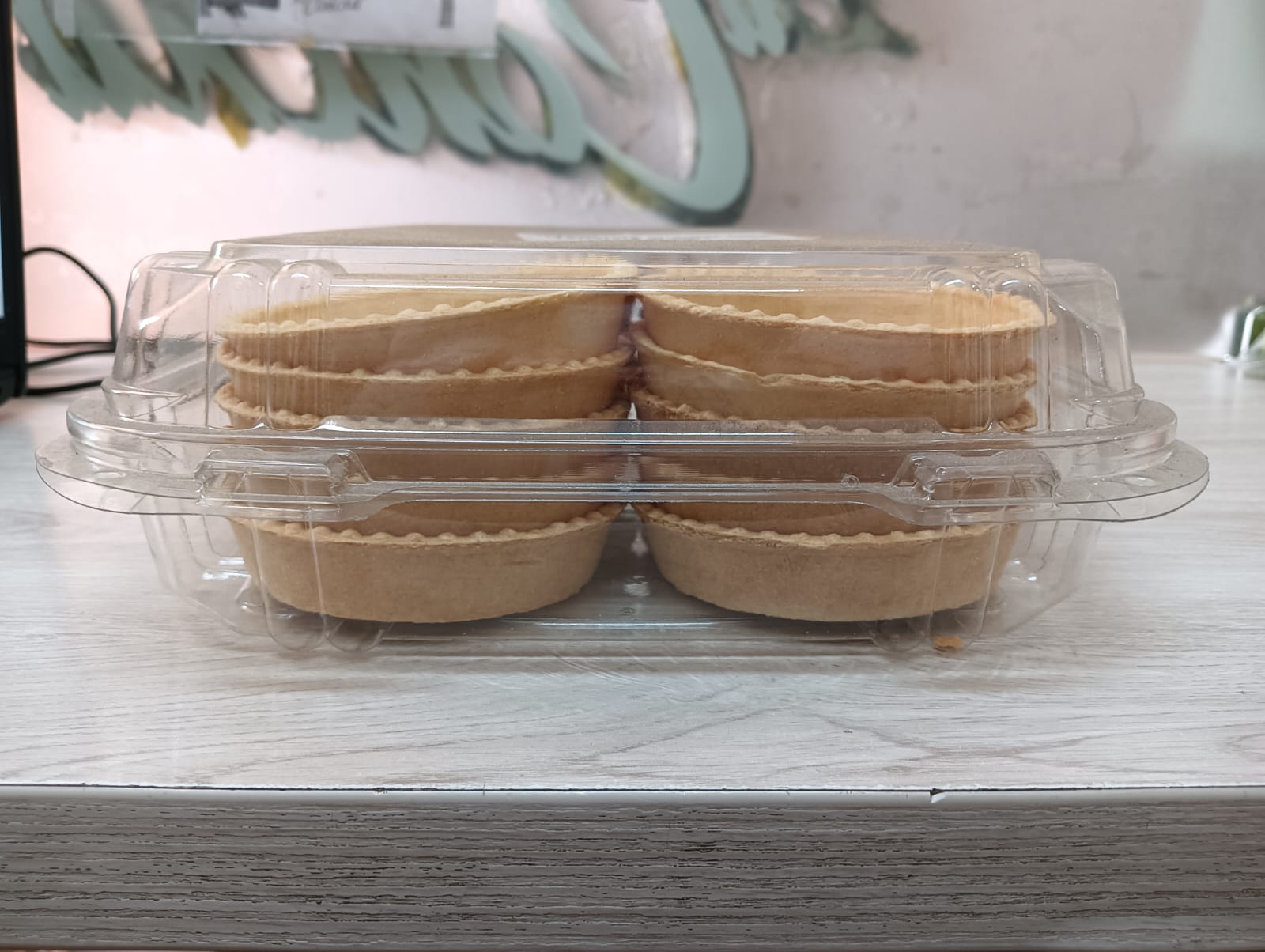 Tartaleta de galleta 8.5cm 20pzs