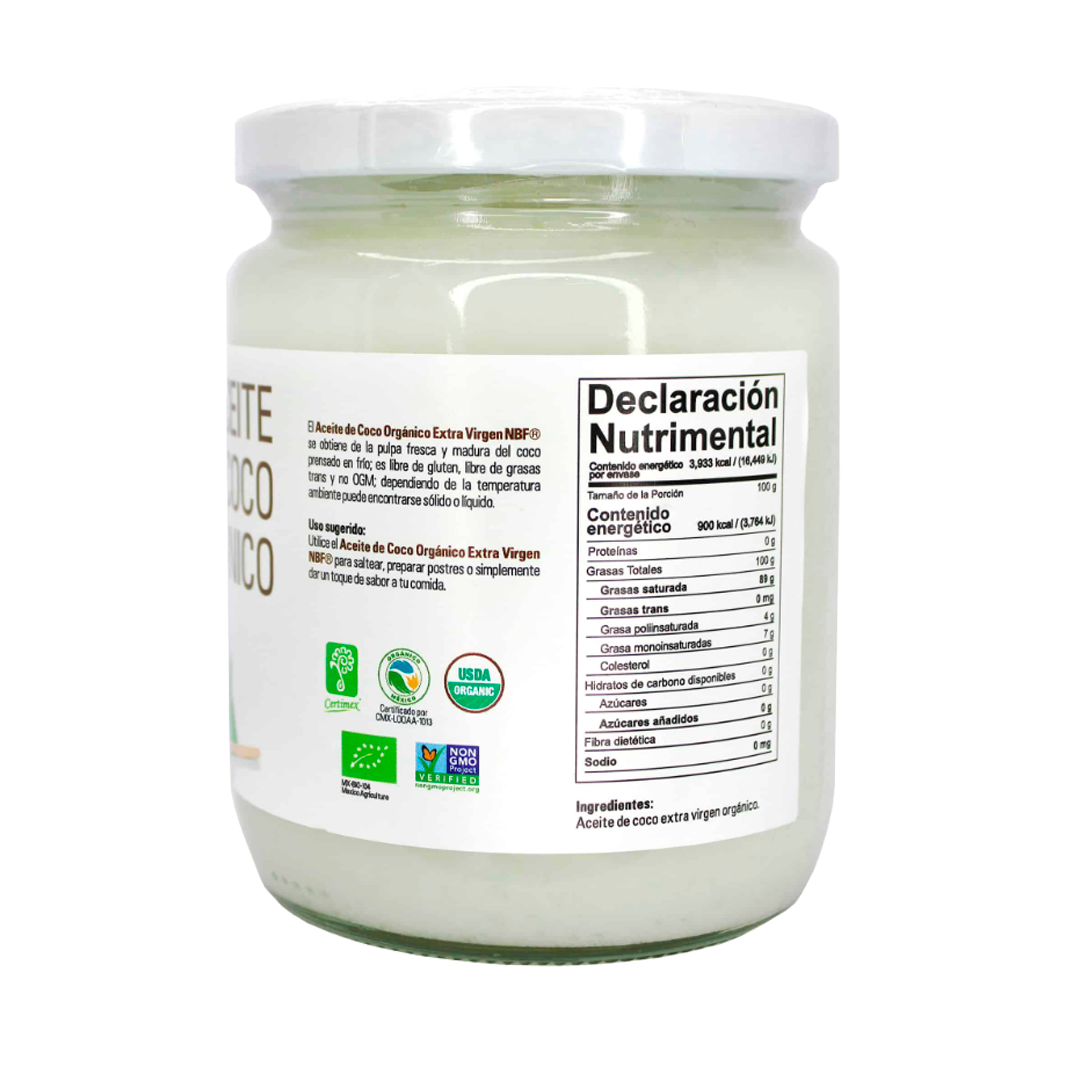 Aceite de Coco Orgánico 475ml