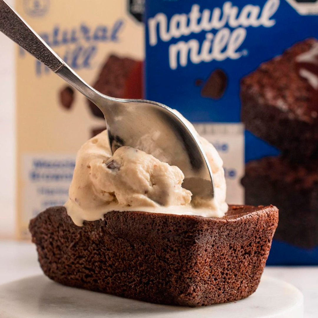 Harina para Brownie Triple Chocolate Natural Mill 505g