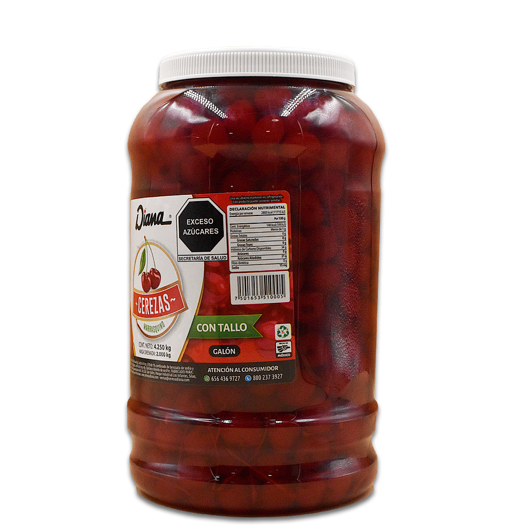 Cereza Roja con Tallo 4.150 Kg
