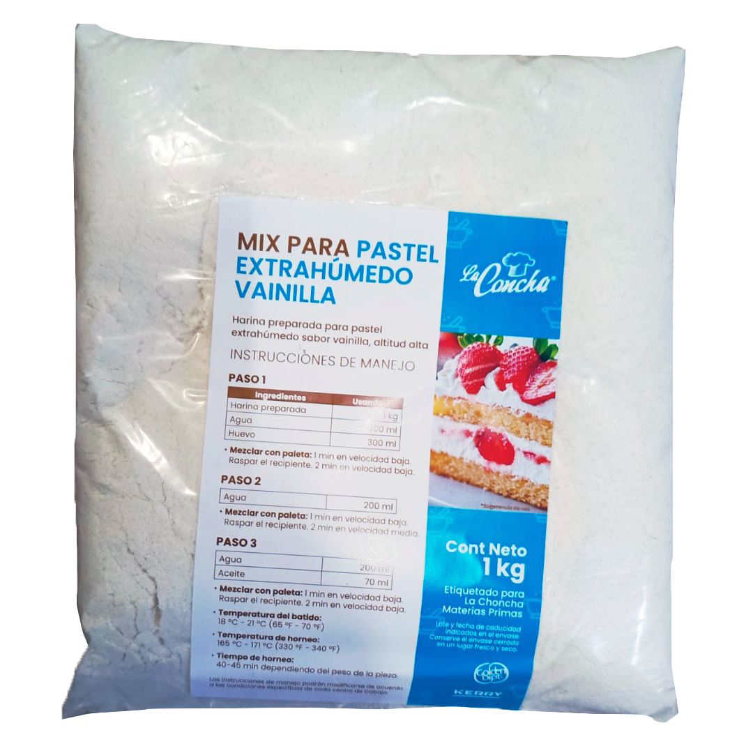 Harina Golden Dipt Extra Humedo Vainilla 1Kg