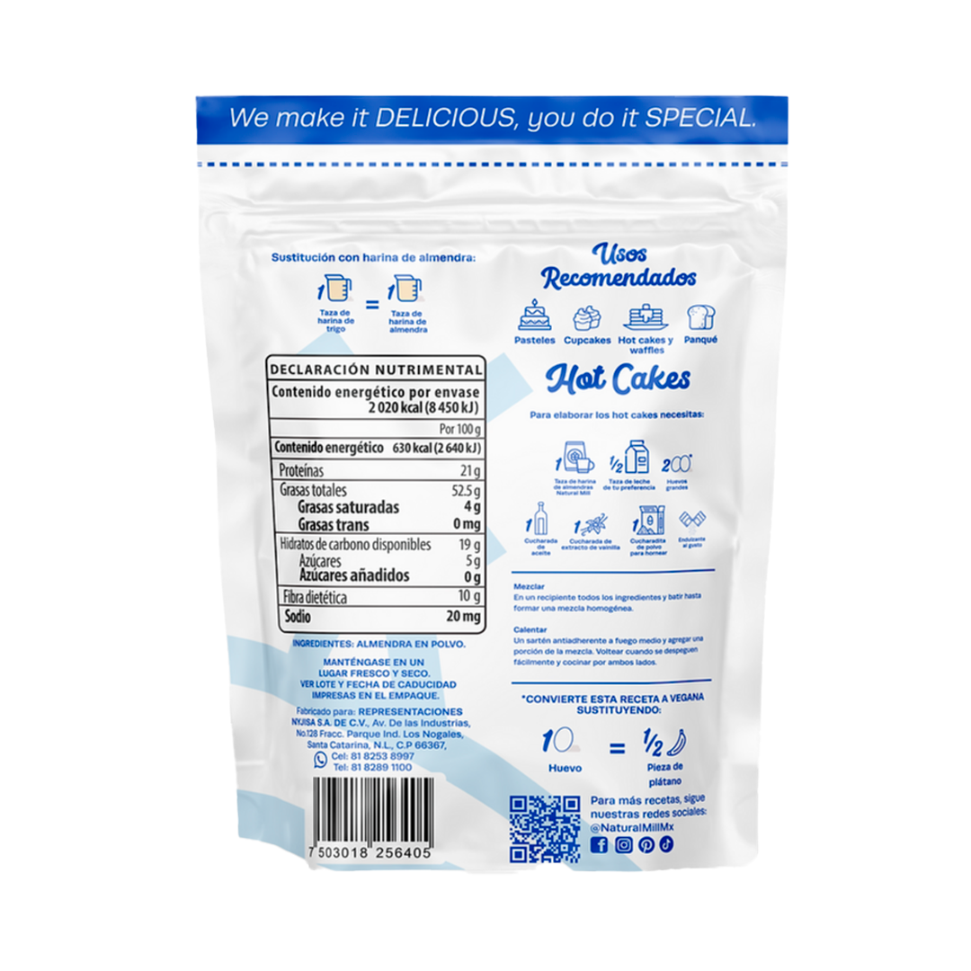 Harina de Almendra extra fina Natural Mill 320g