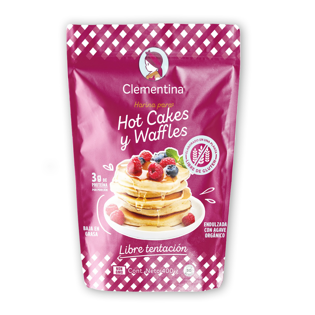 Clementina Harina De Hot Cakes Y Waffles Mix 400 g
