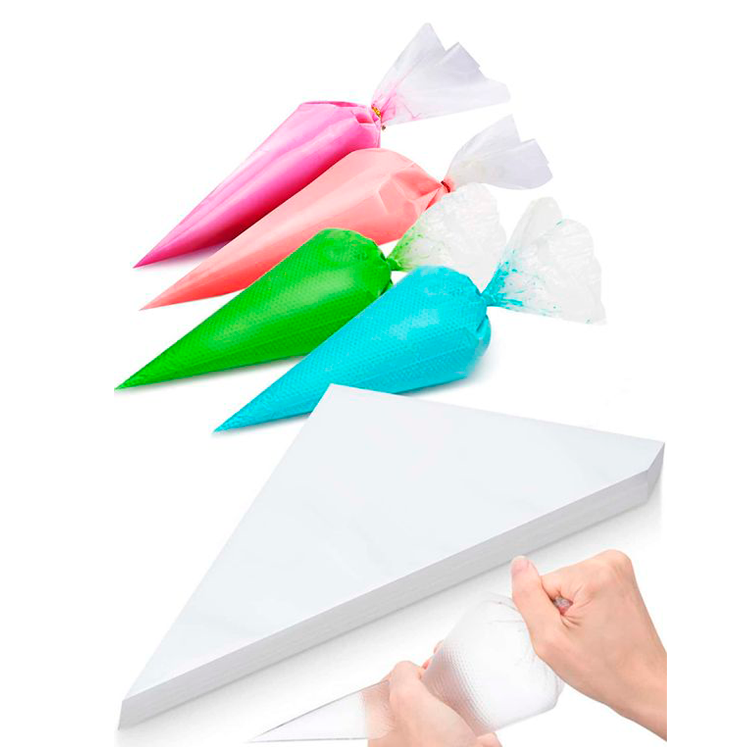 Manga Pastelera Decochef Desechable Chica 12" 100 pzas