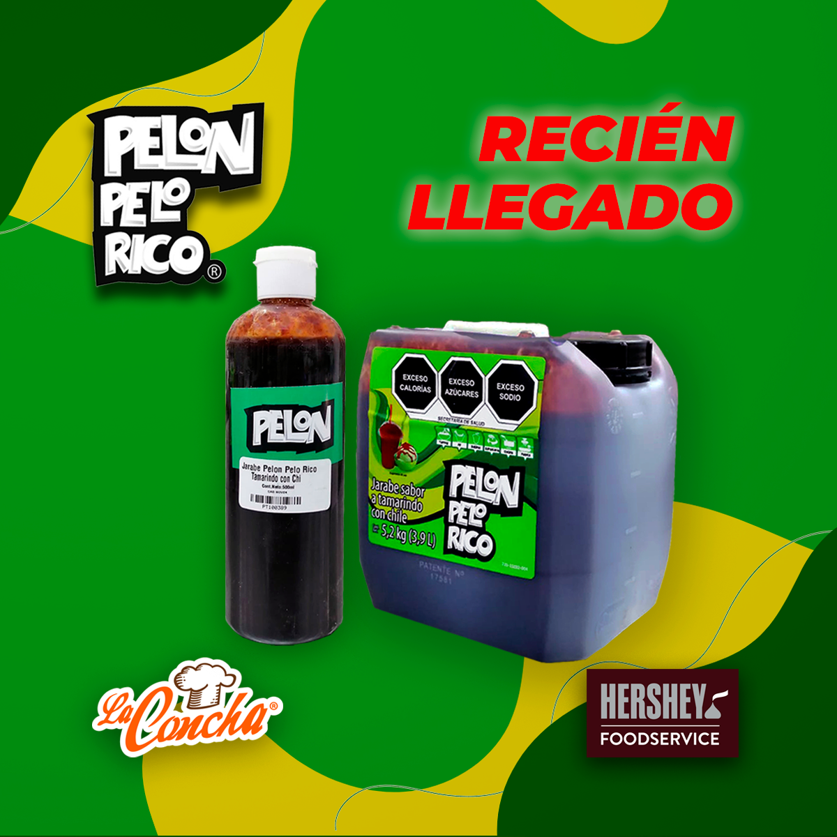 Jarabe Pelón Pelo Rico Tamarindo Con Chile