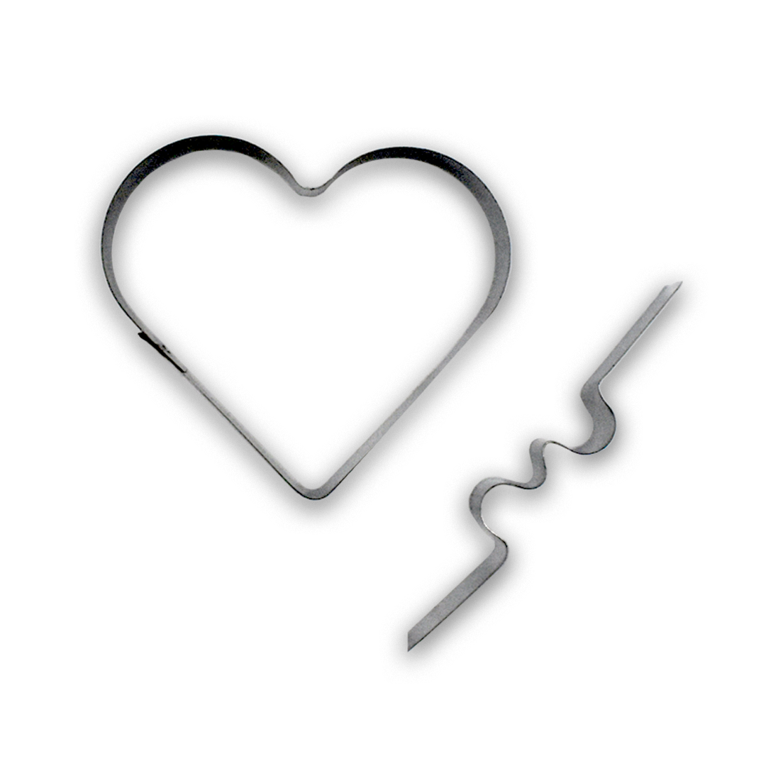 CORTADOR CORAZON ROMPECABEZAS INOXIDABLE DECOCHEF