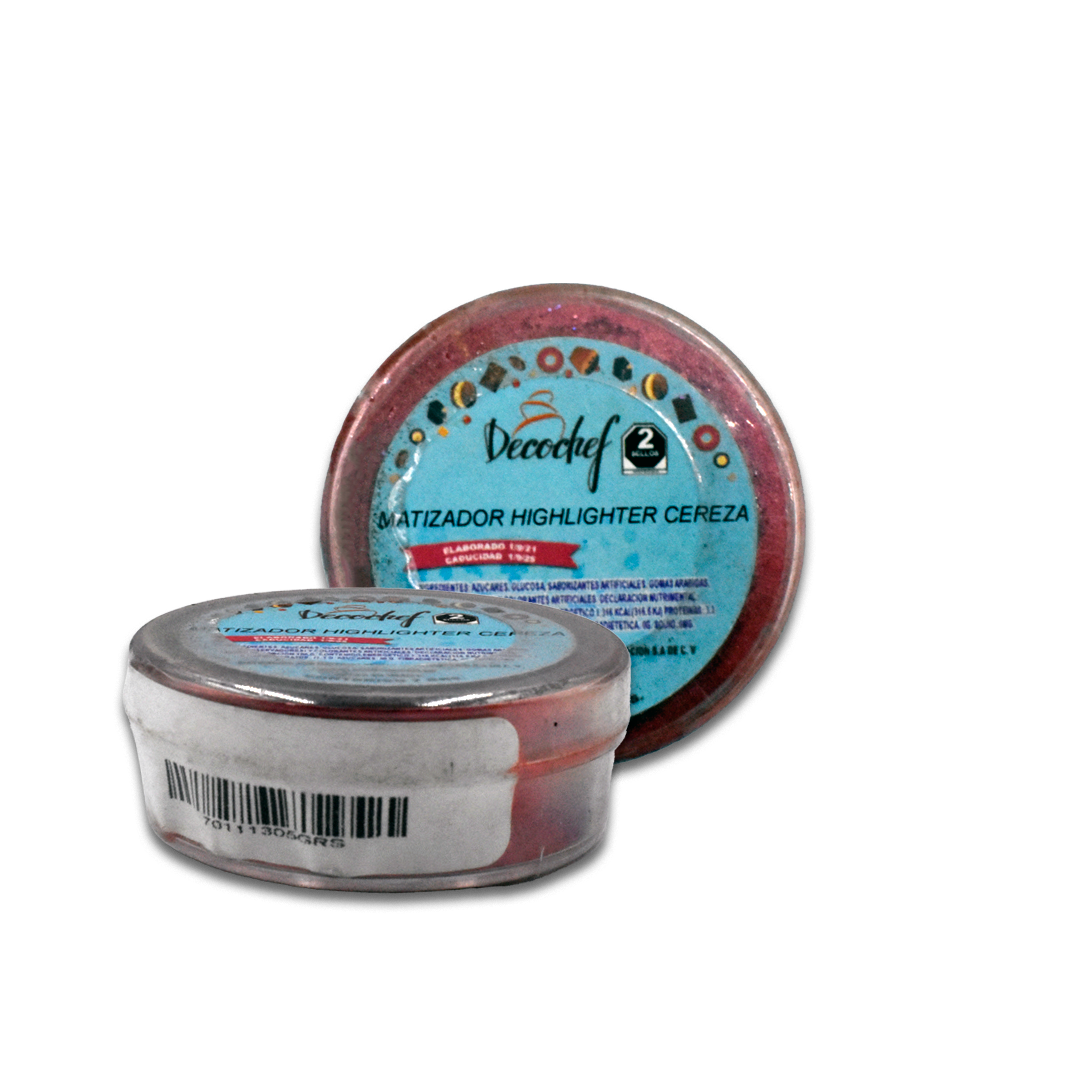 Matizador Highlighter Cereza Decochef 7 g
