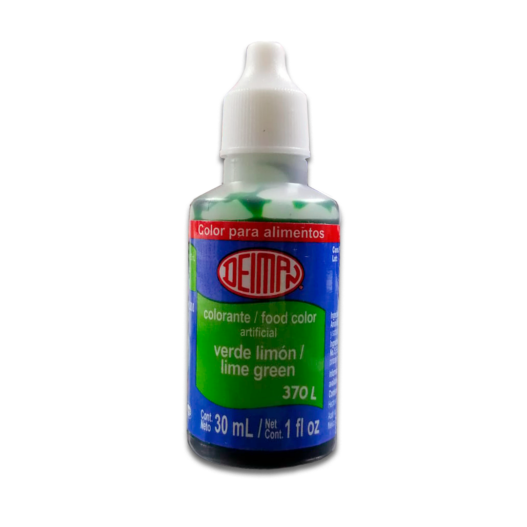 Colorante Verde Limón 370L Deiman