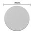 Base Blanca Plastificada Lisa 30 cm
