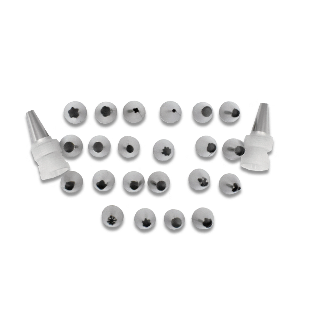 Duyas Lucky Chef 24 Piezas Ainox Cople 2 Piezas 1 Manga Set (LU133)