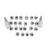 Duyas Lucky Chef 24 Piezas Ainox Cople 2 Piezas 1 Manga Set (LU133)
