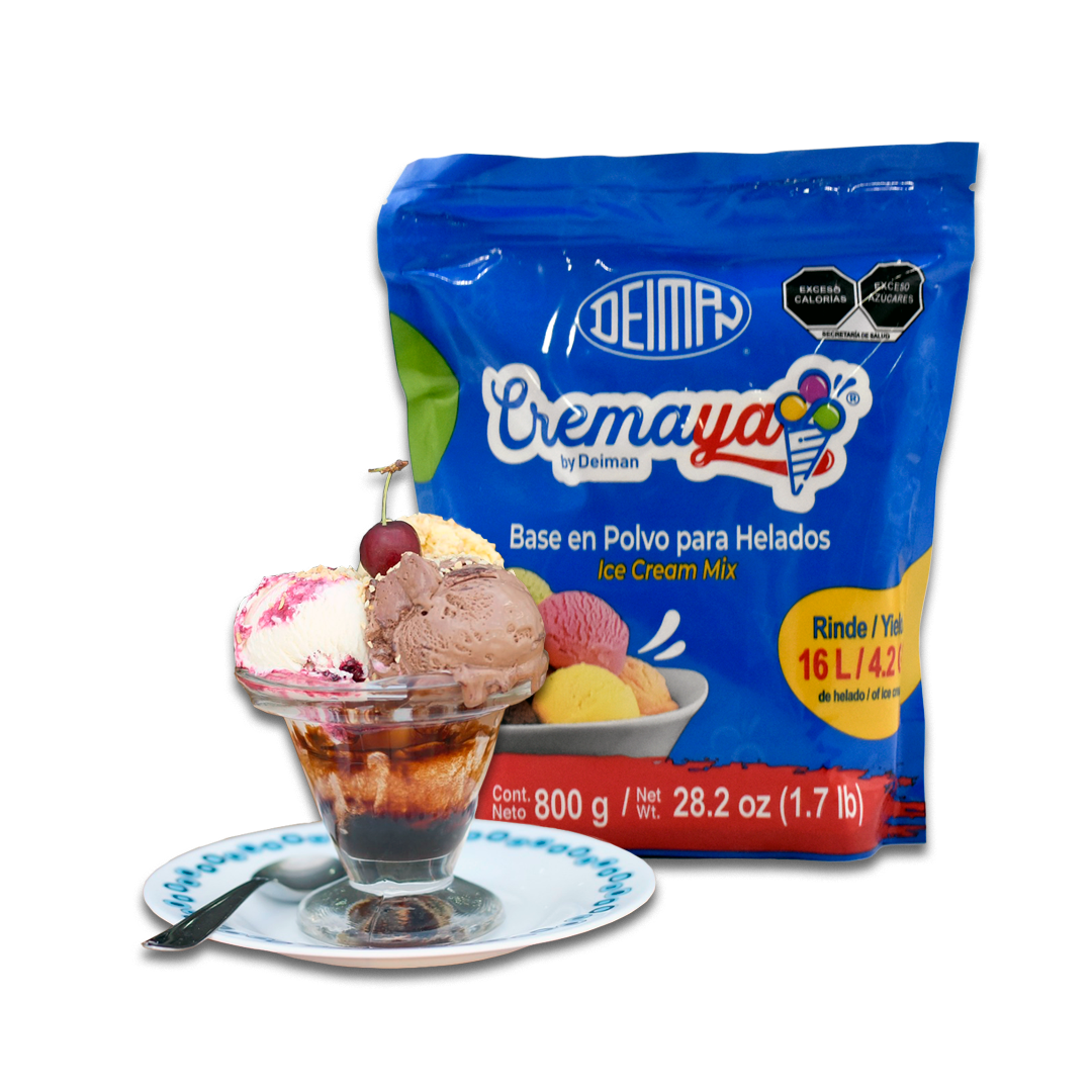 Base en Polvo para Helados Cremaya Deiman 800g