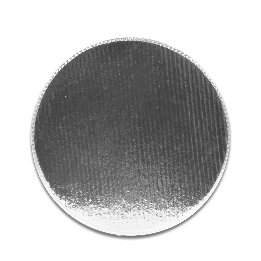 Base Cartón Plata Listón 36 cm.