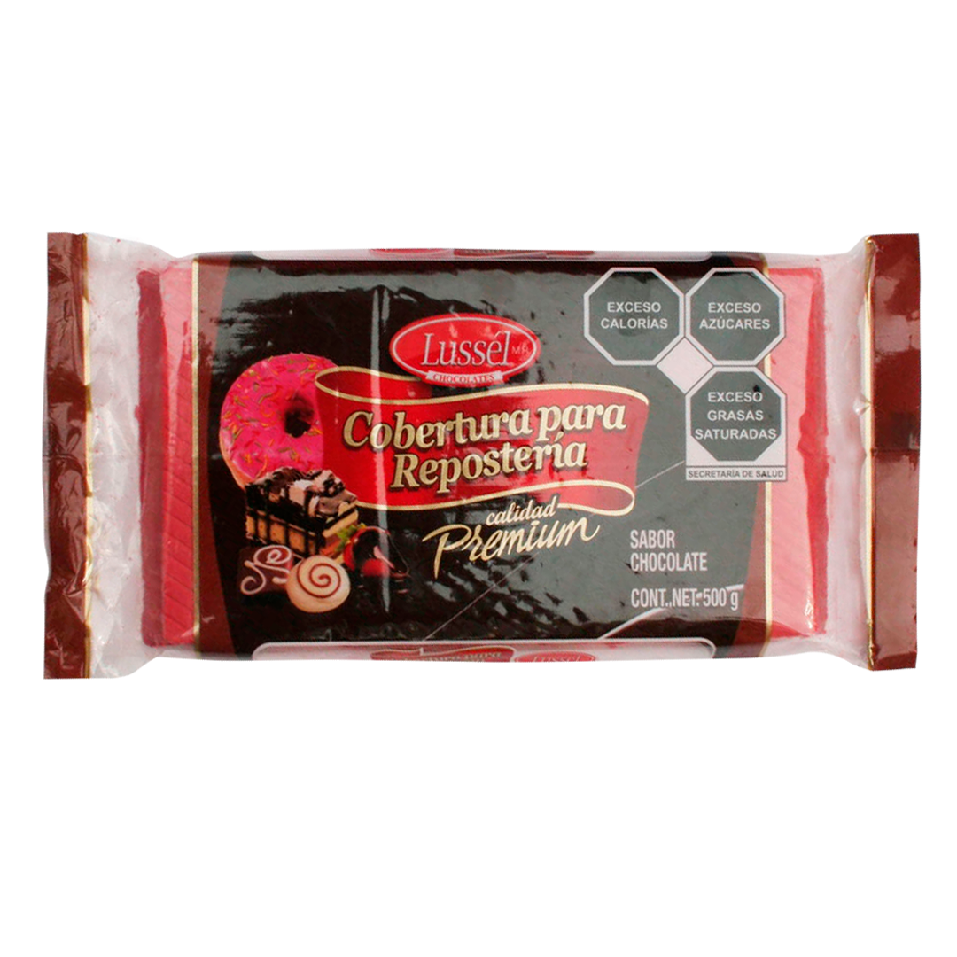 Cobertura Chocolate Roja Lussel 500g