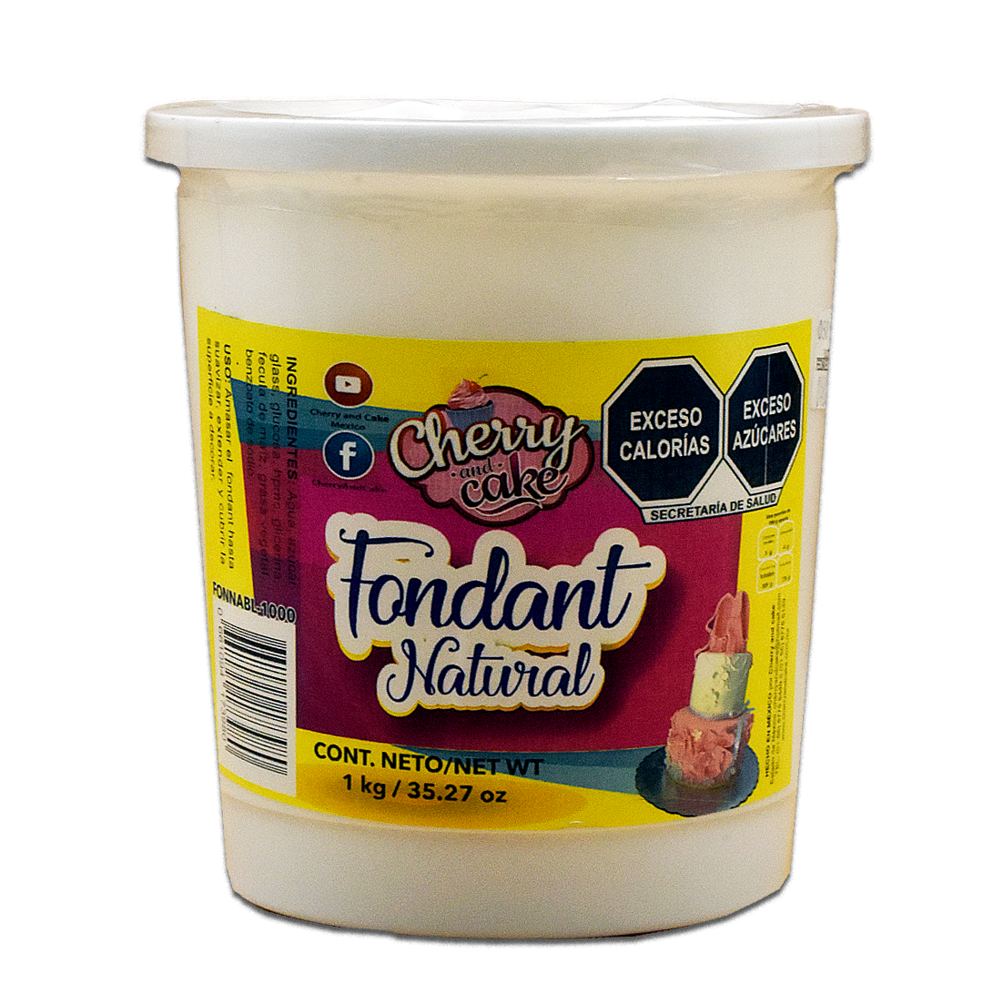 Fondant Natural Cherry 1 Kg