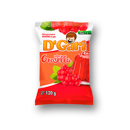 Gelatina D'Gari Grosella 140 g
