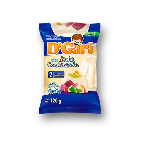 Gelatina D'Gari Leche Condensada 140 g