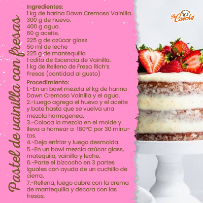Harina Dawn Vainilla Cremoso 1 Kg